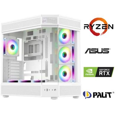 AMD RYZEN 5 9600X+32GB RAM+1TB M2+RTX 5070+SIVI SOĞUTMALI OYUNCU BİLGİSAYARI BEYAZ