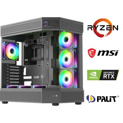 AMD RYZEN 7 5700X+32GB RAM+1TB M2+RTX 5060Tİ OYUNCU BİLGİSAYARI SİYAH