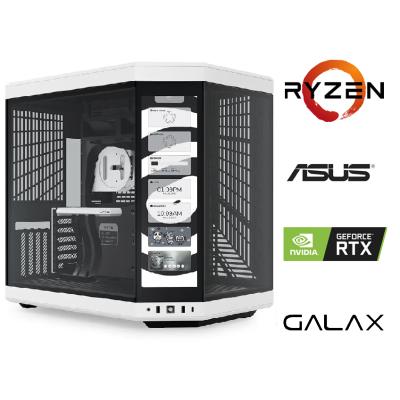 AMD RYZEN 7 9800X3D+32GB RAM+2TB M2+RTX 5080+SIVI SOĞUTMALI OYUNCU BİLGİSAYARI BEYAZ