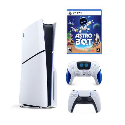 SONY PS5 PLAYSTATİON 5 SLİM CD Lİ 1TB OYUN KONSOLU + 2.KOL ASTRO BOT + PS5 OYUN ASTRO BOT